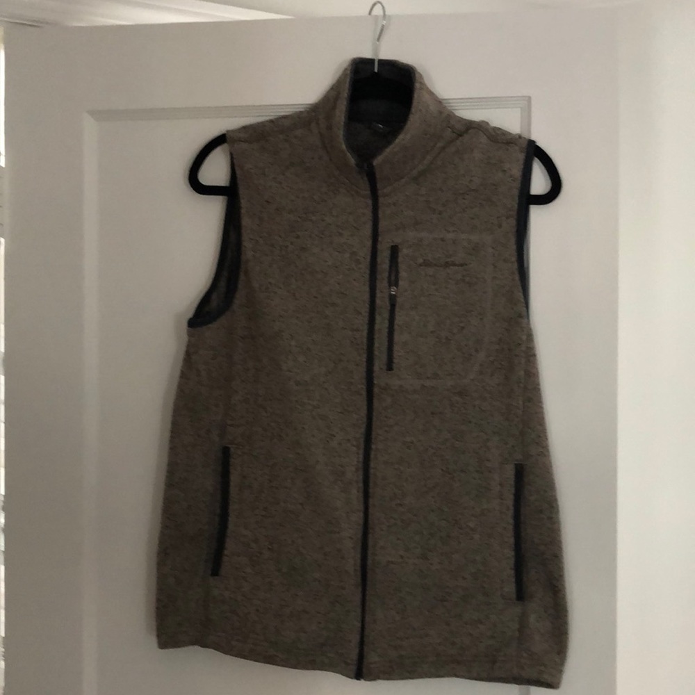 Eddie Bauer men’s fleece vest